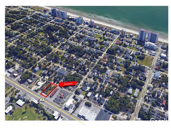 Scoggins Tract: 1523 Highway 17 South, North Myrtle Beach, SC 29582